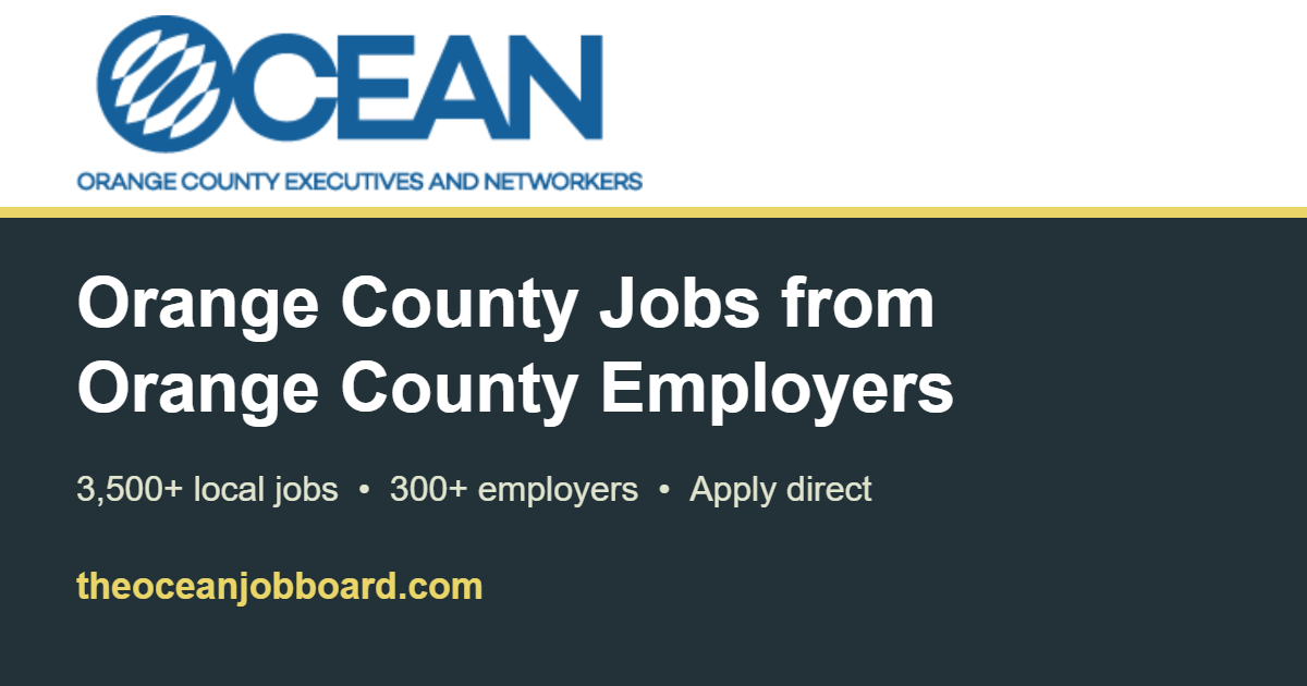 Job 2:10 Jobs in Seal Beach, CA: 60+ Openings | OCEAN Job Board